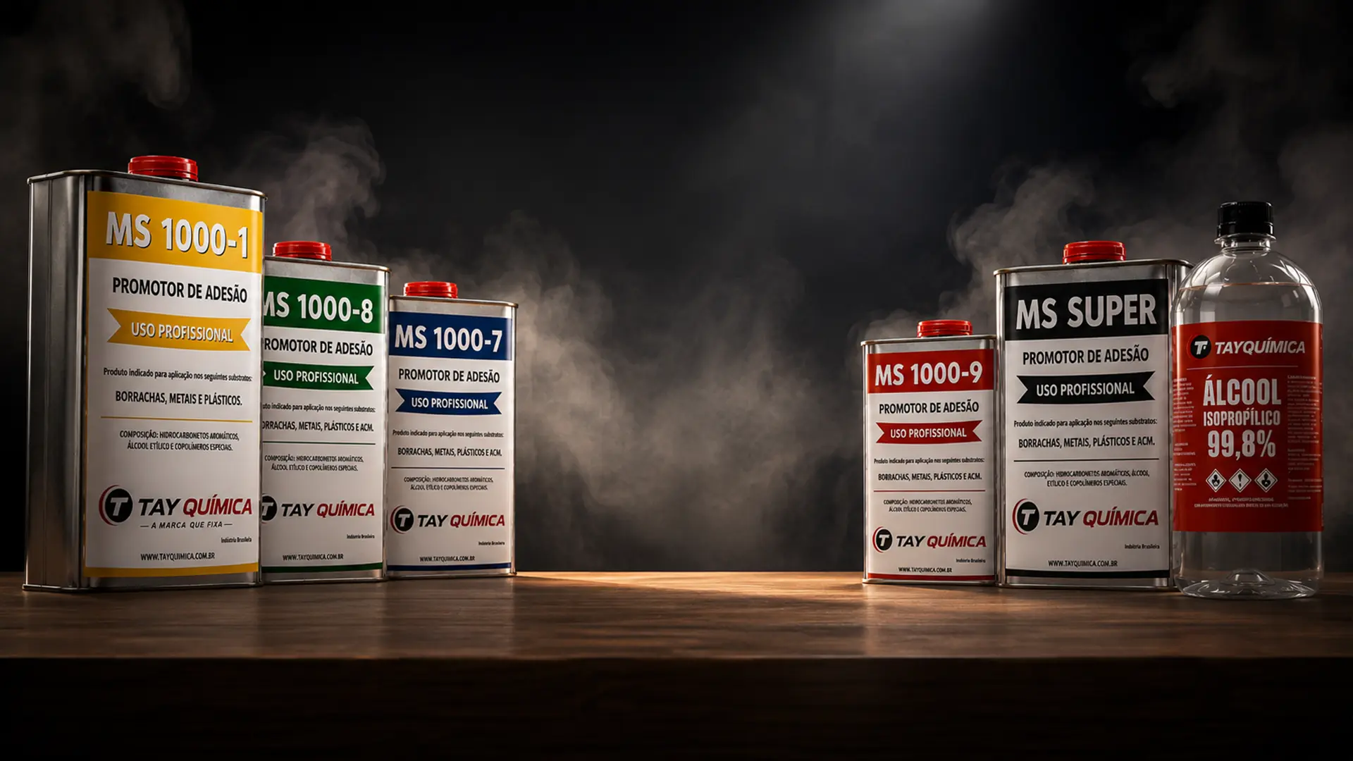 Aplicação de primer Tay Química em superfície industrial